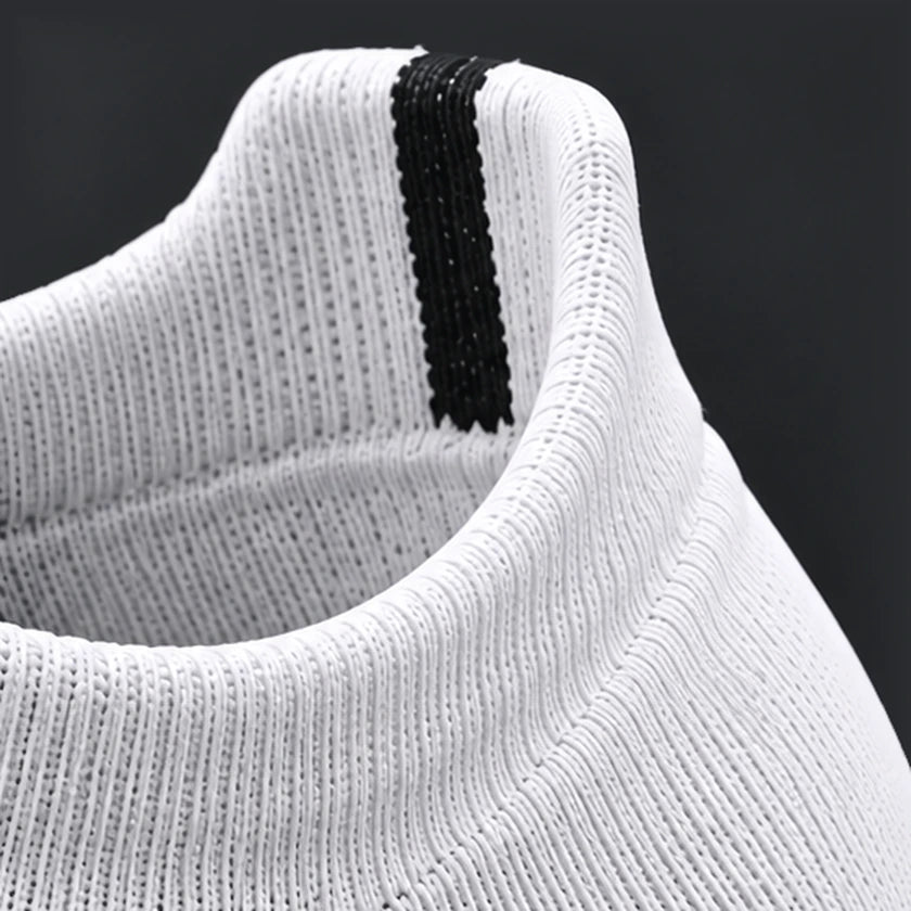 Padded Heel Tab close-up